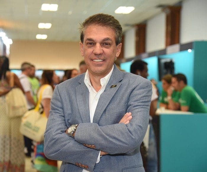 Fernando Santos, presidente da Abav-SP | Aviesp. Ele falou sobre a 45ª Abav TravelSP.