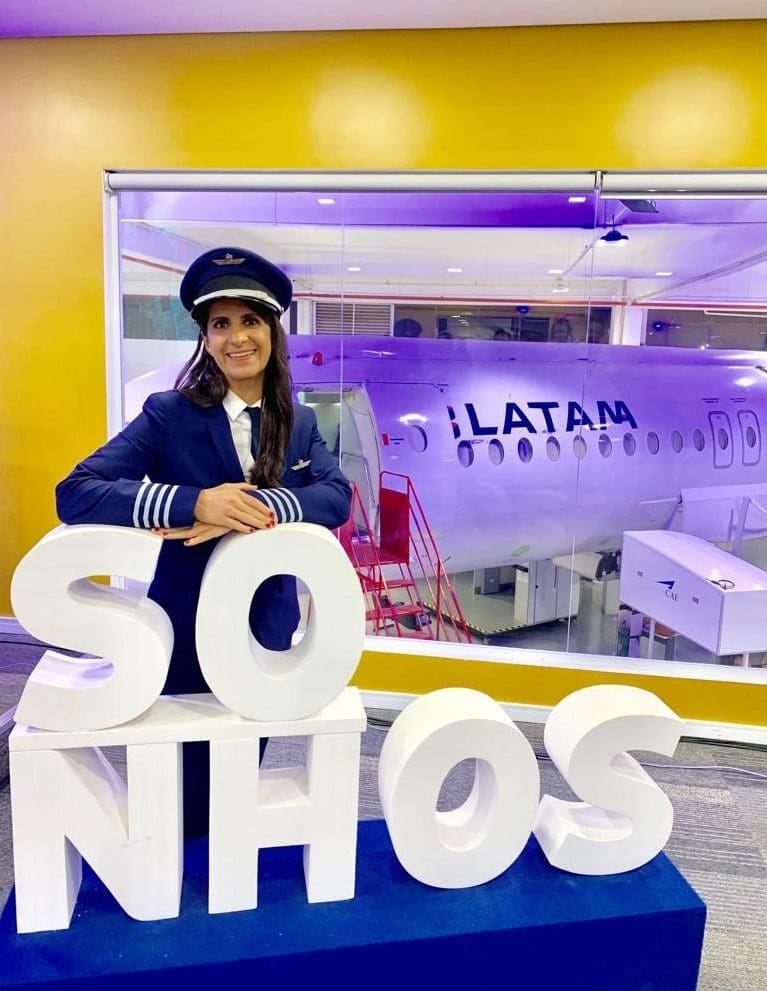 Rossana Potier, piloto da Latam: conheça sua história