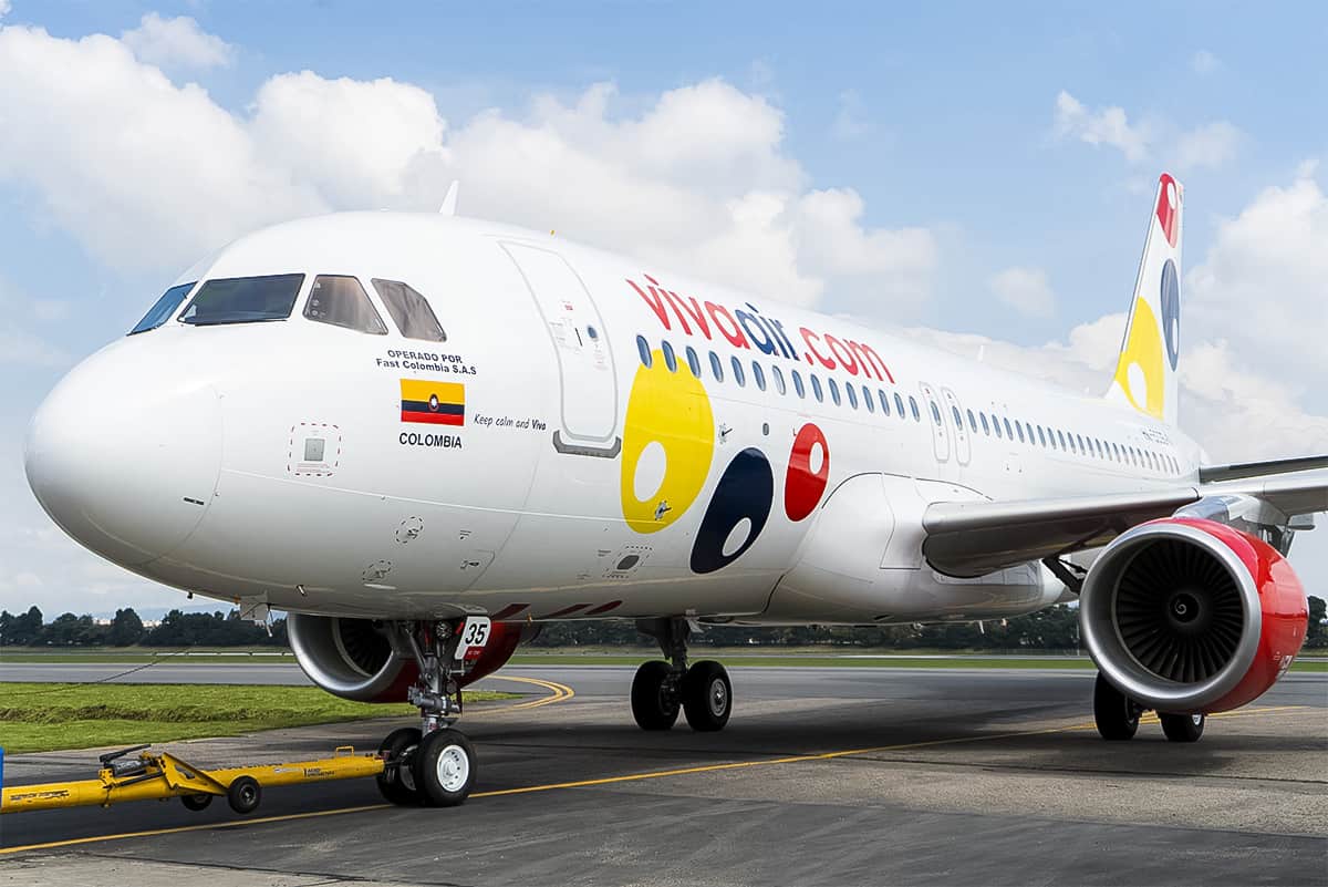 viva-air Avianca e Aeronave da Viva Air