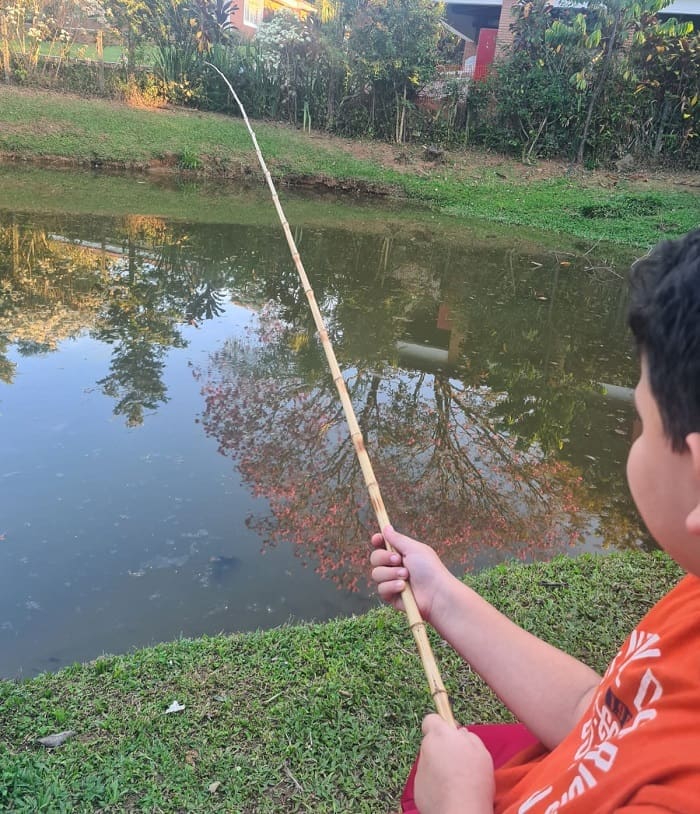 Patrícia de Campos: uma atividade incrível: Theo pescando