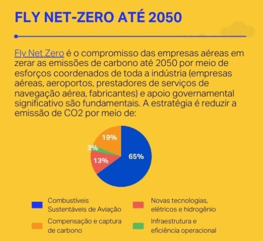 Compromisso de zerar emissões de carbono - IATA