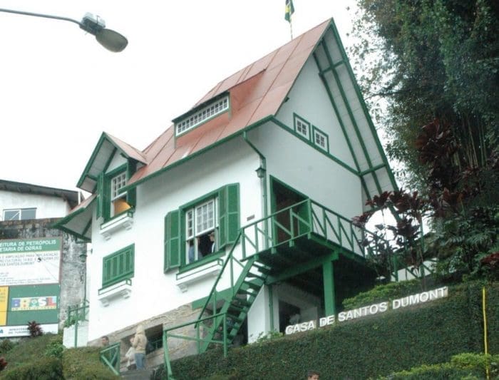 Museu Casa de Santos Dumont, em Petrópolis