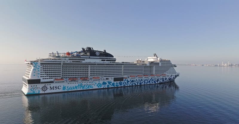 MSC Euribia (Foto: Divulgação) MSC Euribia (Foto: Divulgação)