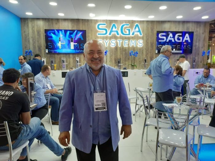 Fotos da Equipotel 2023: Jesse Resende, da Saga Systems Brasil