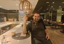 Lucas Coelho, chef dos restaurantes Hai Yo e Garbo, ambos no hotel Grand Mercure Curitiba Rayon (Foto - Zaqueu Rodrigues)