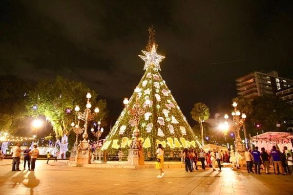 Natal no Campo Grande, em Salvador (Crédito: Lucas Moura/Secom)