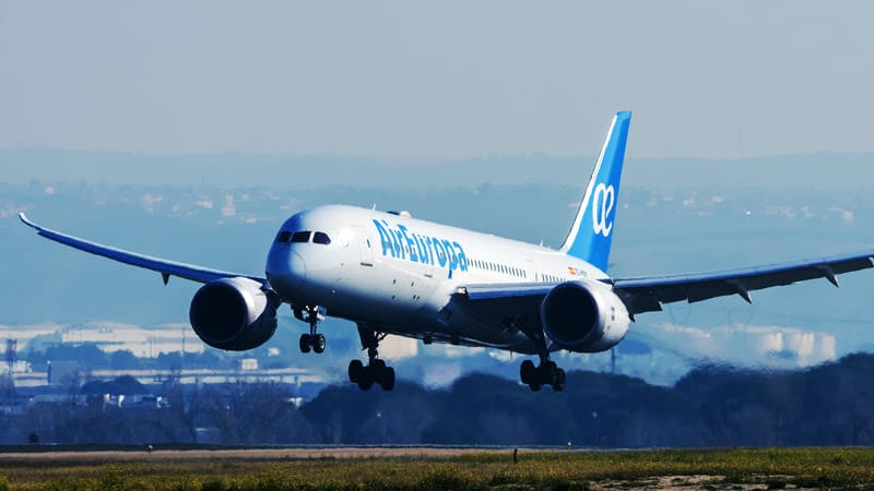 Aeronave da Air Europa (Foto: Divulgação)