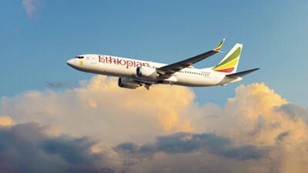 Avião da Ethiopian Airlines (Foto: Divulgação) Avião da Ethiopian Airlines (Foto: Divulgação)
