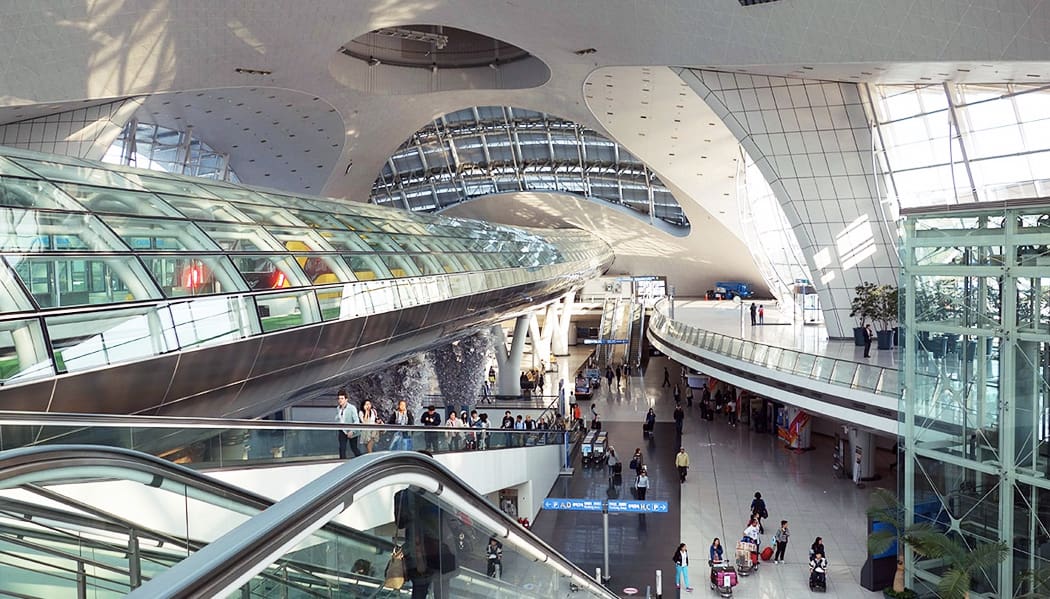 Aeroporto de Seul, na Coreia do Sul (Foto: Pixabay)