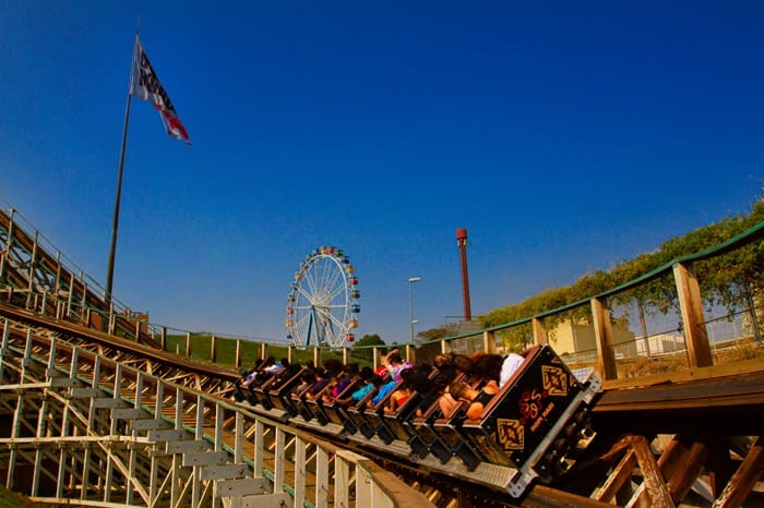 Hopi Hari é um parque temático brasileiro localizado no quilômetro 72 da Rodovia dos Bandeirantes, no município de Vinhedo, interior do estado de São Paulo (Crédito: divulgação)