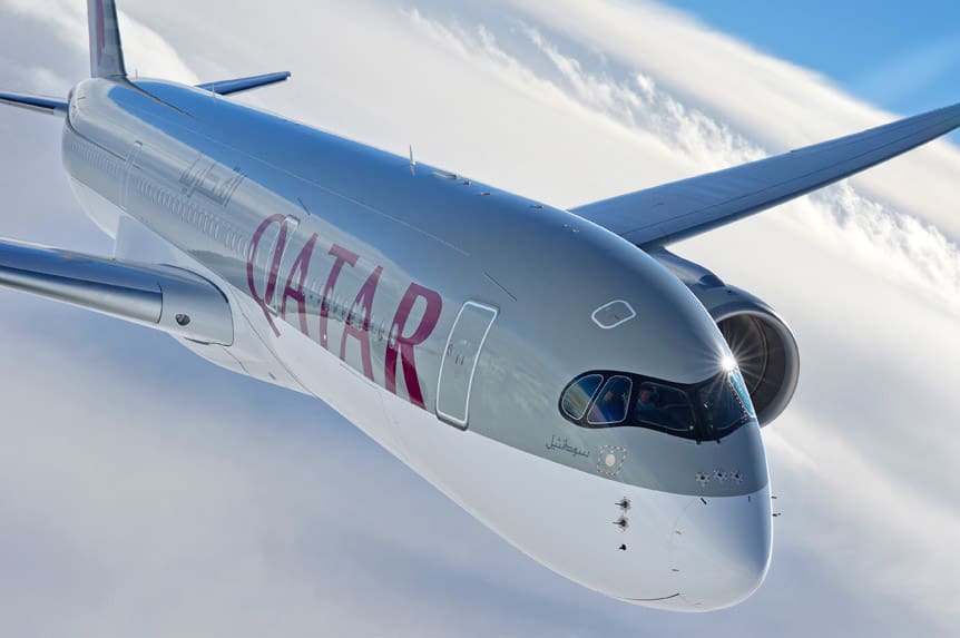 Aeronave da Qatar Airways Aeronave da Qatar Airways