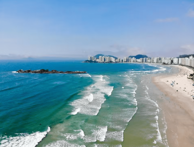 Ilha Pombeva no Guarujá - Foto - Jornal A Tribuna