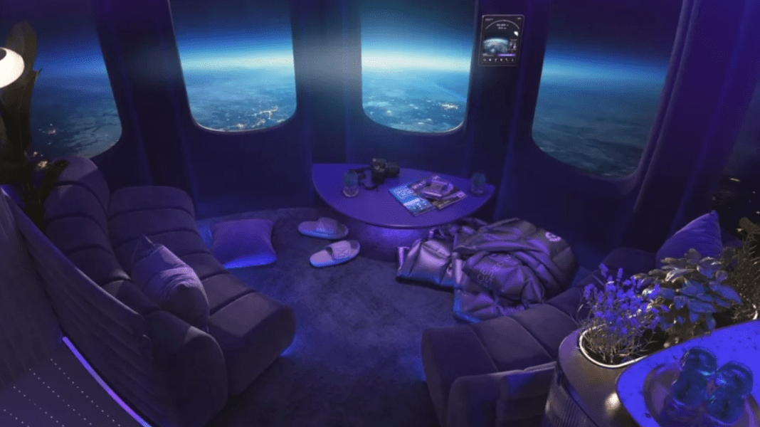 Viagem espacial em um balão (Foto: Divulgação SpaceVIP)