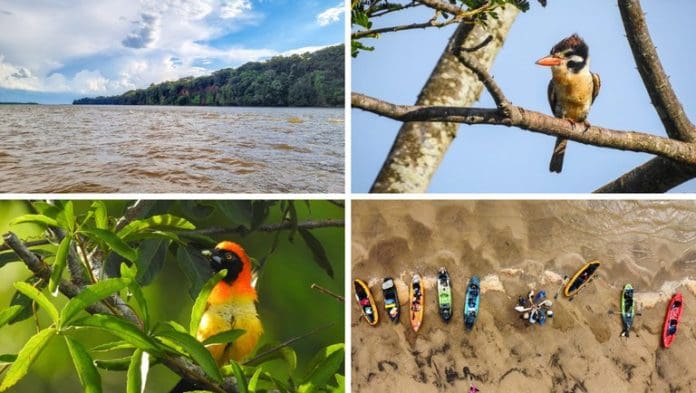 Os estados do Mato Grosso do Sul, Paraná e São Paulo abrigam maior trilha aquática do país - Crédito: Setur MS