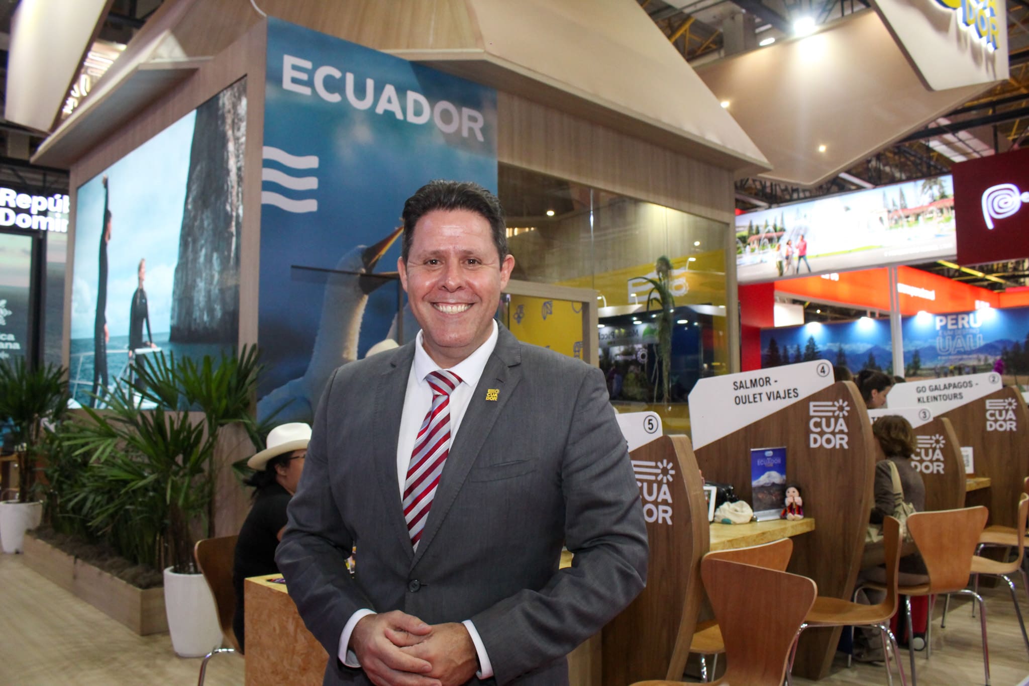 Diego Andrade, subsecretário de Turismo do Equador (Foto: Felipe Maresca / DT)