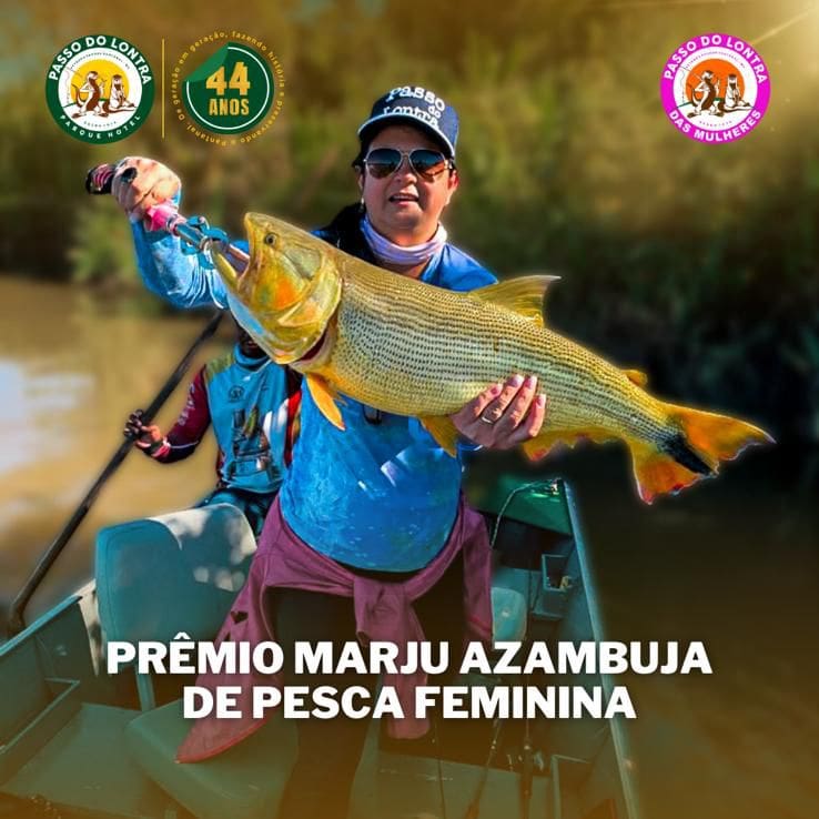Pesca feminina é homenageada no Prêmio Marju Azambuja Pesca feminina é homenageada no Prêmio Marju Azambuja
