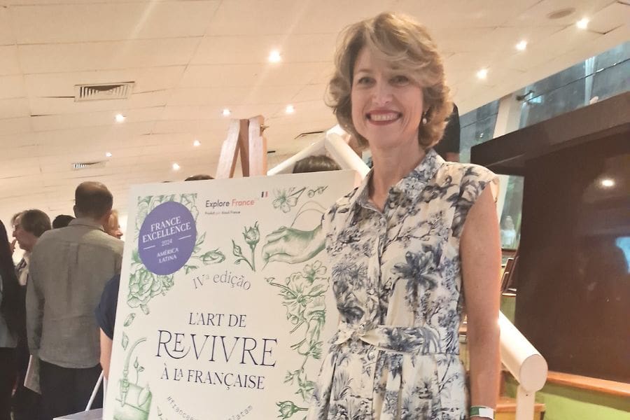 Caroline Putnoki, diretora para a América do Sul da Atout France Caroline Putnoki, diretora para a América do Sul da Atout France