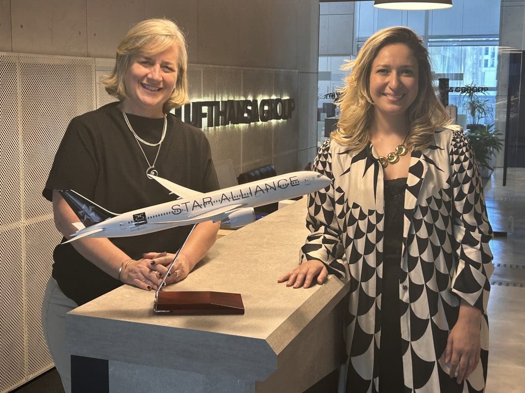Diretoria comercial Star Alliance - Annette Taeuber (chairwoman) e Jacqueline Conrado (co-chairwoman) - Foto: Divulgação Diretoria comercial Star Alliance - Annette Taeuber (chairwoman) e Jacqueline Conrado (co-chairwoman) - Foto: Divulgação