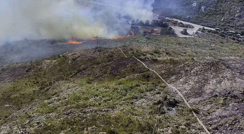 Incêndio atinge Parque Nacional do Itatiaia no dia do aniversário de 87 anos Reprodução CNN