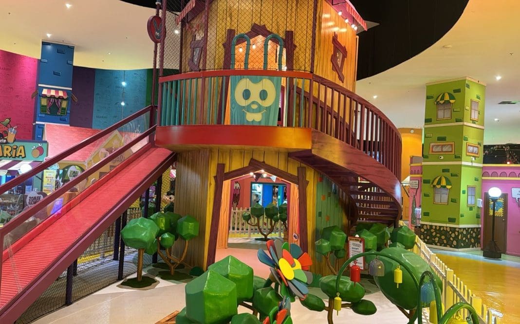 Brinquedão do Sansão é uma das novidades do Parque da Mônica (Foto: Divulgação)