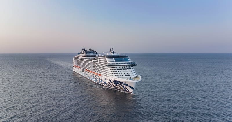 MSC Euribia - Foto: Divulgação MSC Euribia - Foto: Divulgação