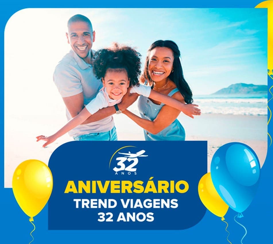 Card do Aniversário da Trend - Foto: Divulgação Card do Aniversário da Trend - Foto: Divulgação