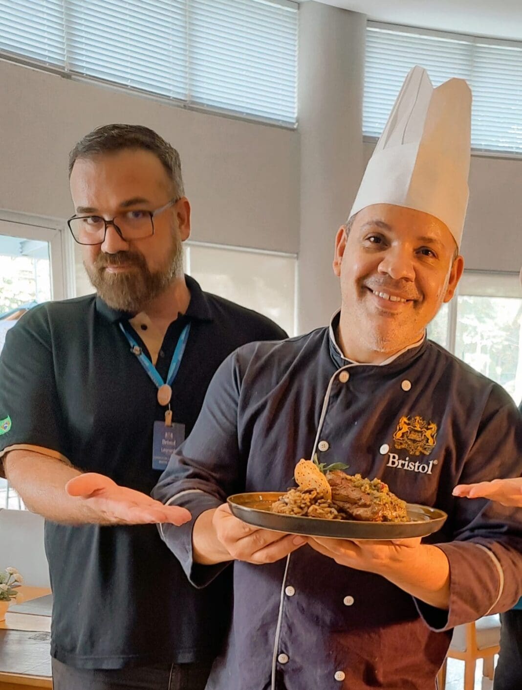 Chef Esdras | Bristol Santo André / Steak a Diane /servido com Risoto de 03 cogumelos e finalizado com azeite Trufado (Foto Arquivo / Rede Bristol)