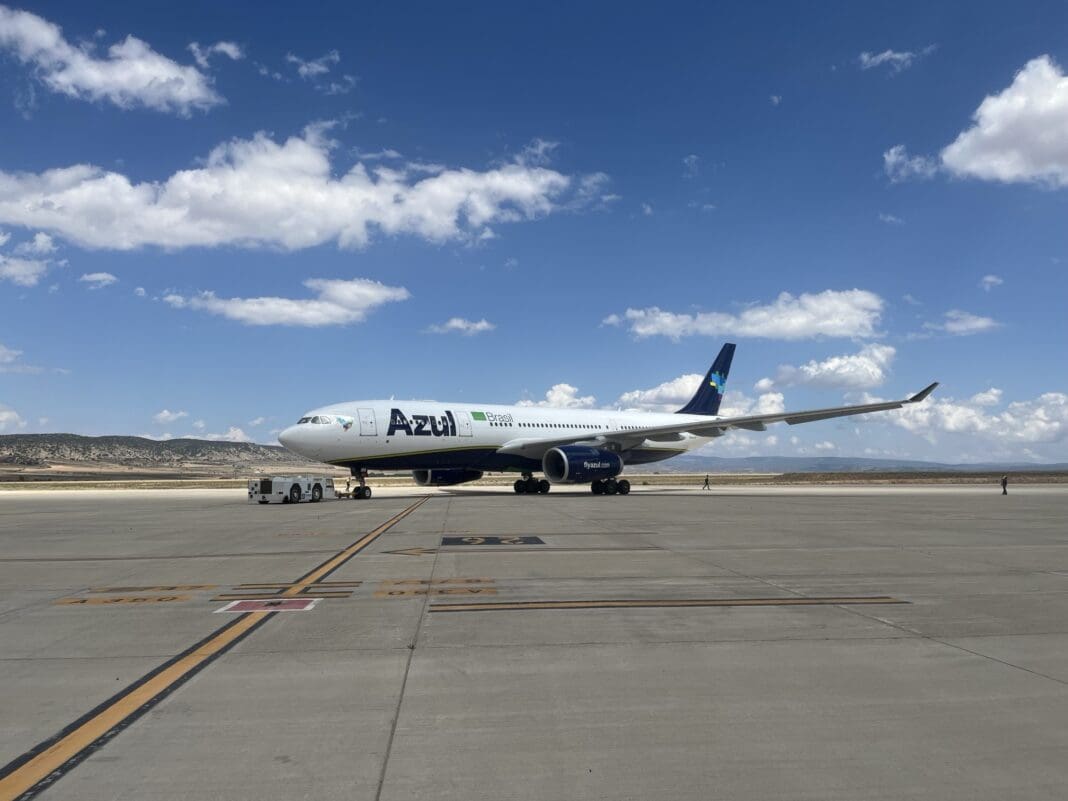 Aeronave da Azul companhias aéreas - Foto : Divulgação