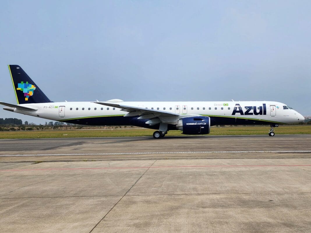 Azul recebe mais uma aeronave Embraer E2 - Foto: divulgação