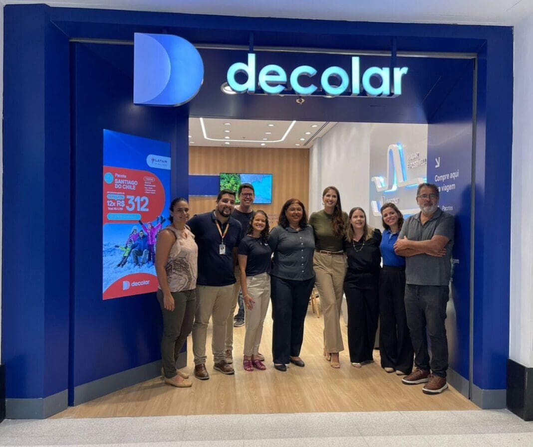 Abertura da nova loja física Decolar no Shopping Recife - Foto: divulgação Abertura da nova loja física Decolar no Shopping Recife - Foto: divulgação