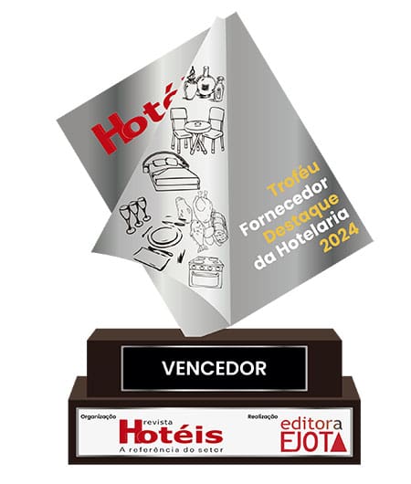 Troféu Fornecedor Destaque da Hotelaria - Crédito: divulgação