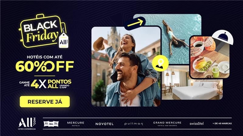 Black Friday na Accor - Foto: divulgação