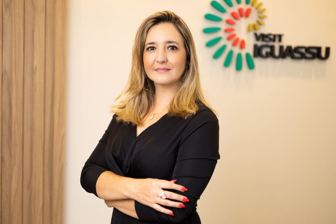 Elaine Tenerello, diretora-executiva do Visit Iguassu, novamente indicada ao prêmio - Foto: divulgação Elaine Tenerello, diretora-executiva do Visit Iguassu, novamente indicada ao prêmio - Foto: divulgação