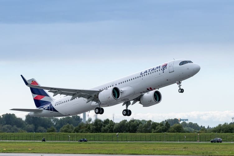 Frota da LATAM no Brasil cresceu 13% em dois anos. É esse o resultado do recebimento de 25 novas aeronaves direto de fábrica desde janeiro de 2023. (Crédito: Divulgação Airbus Frota da LATAM no Brasil cresceu 13% em dois anos. É esse o resultado do recebimento de 25 novas aeronaves direto de fábrica desde janeiro de 2023. (Crédito: Divulgação Airbus