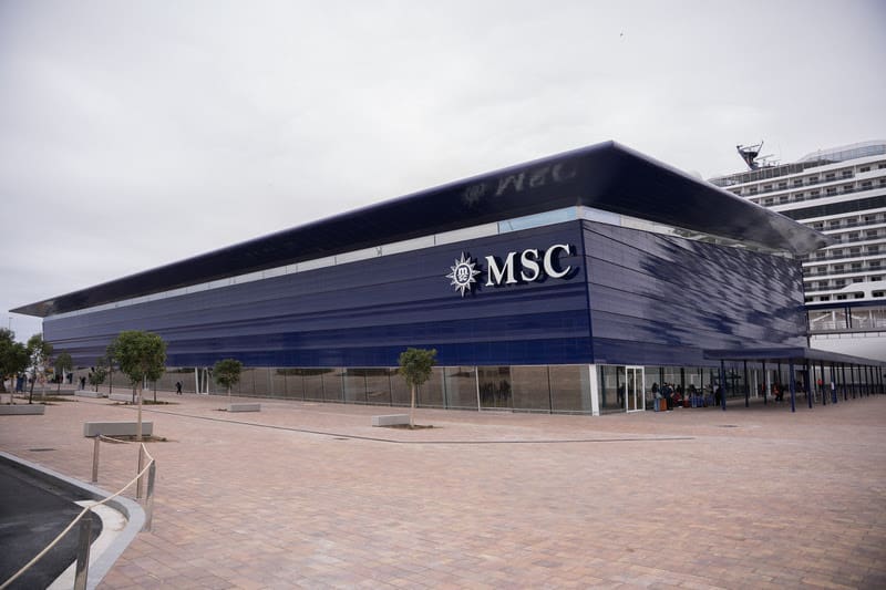 Novo terminal da MSC Cruzeiros em Barcelona, na Espanha - Foto: divulgação MSC