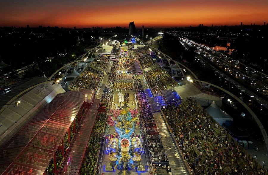 Campeas no sambodromo anhembi Carnaval de São Paulo
