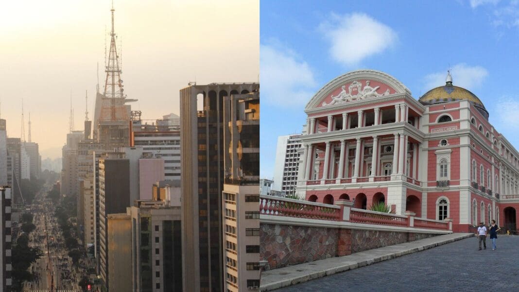 São Paulo (SP) e Manaus (AM) pode vir a integrar a Rede de Cidades Criativas da Unesco - fotos: Pixabay São Paulo (SP) e Manaus (AM) pode vir a integrar a Rede de Cidades Criativas da Unesco - fotos: Pixabay