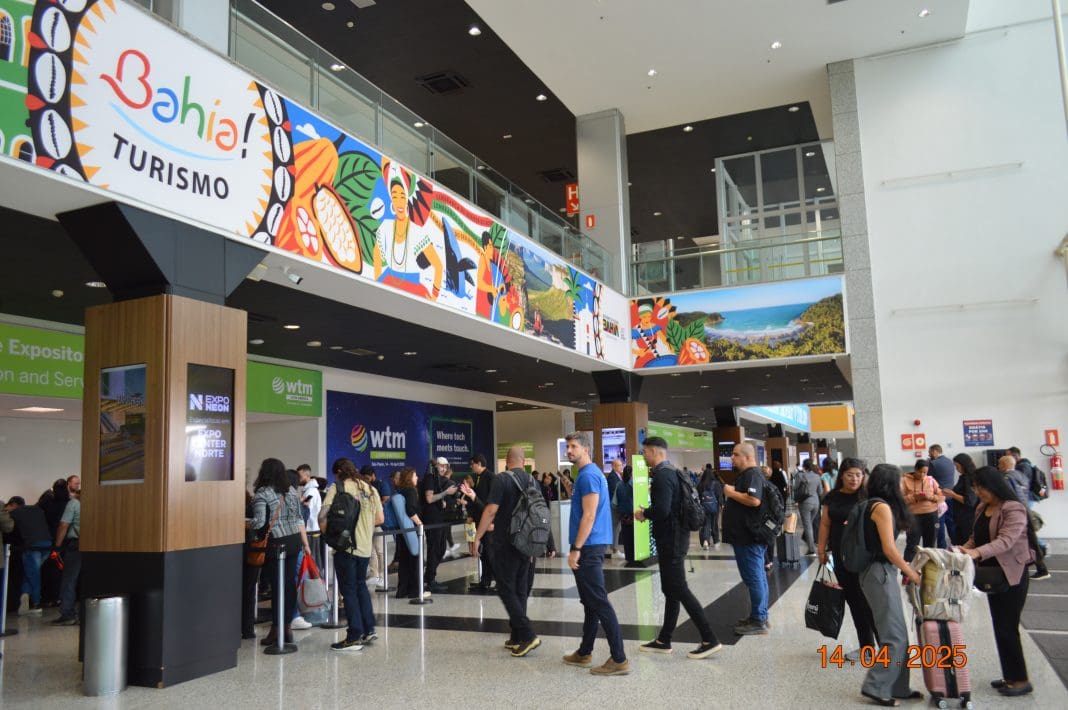 Entrada da WTM Latin America 2025 - Foto: Eric Afonso / DT Entrada da WTM Latin America 2025 - Foto: Eric Afonso / DT