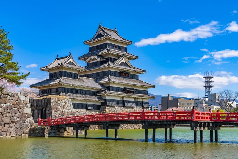 Matsumoto-jo,(matsumoto,Castle),,Nagano,Prefecture,,National,Treasure,Of,Japan. Japão