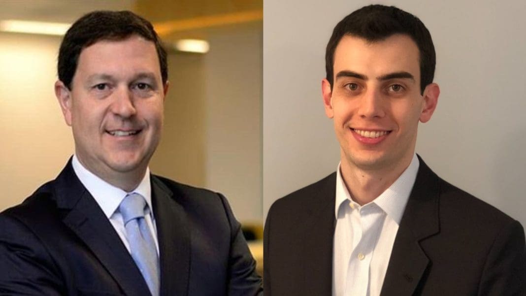 Daniel Bicudo é o Vice-Presidente Comercial e de Negócios, e Fabio Campos, o Vice-Presidente Institucional e Corporativo - Foto - Reprodução Azul - Daniel Bicudo é o Vice-Presidente Comercial e de Negócios, e Fabio Campos, o Vice-Presidente Institucional e Corporativo - Foto - Reprodução