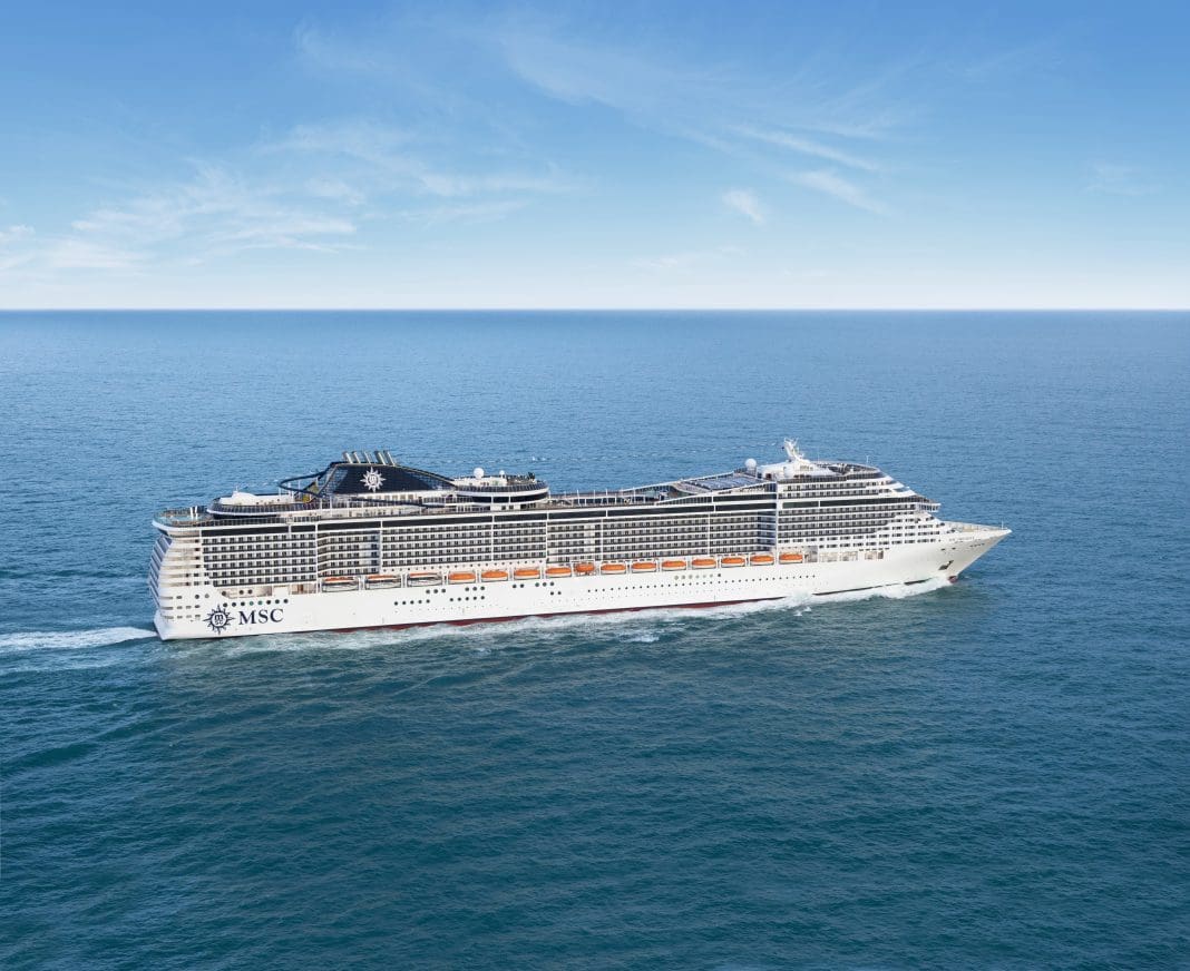 MSC Preziosa - Foto: Divulgação MSC Preziosa - Foto: Divulgação