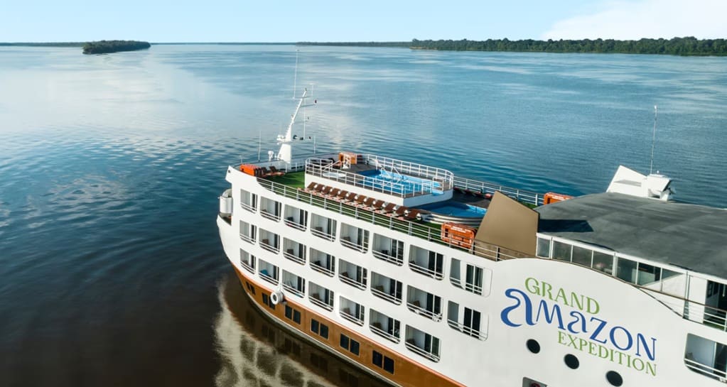 GRAND EXPEDITION AMAZON Cruzeiro de luxo na Amazônia