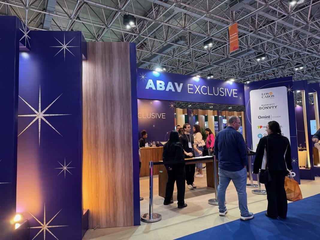 Novo espaço ABAV Exclusive, dedicado ao turismo de luxo, durante a ABAV Expo 2025 – Foto: Simone Barros