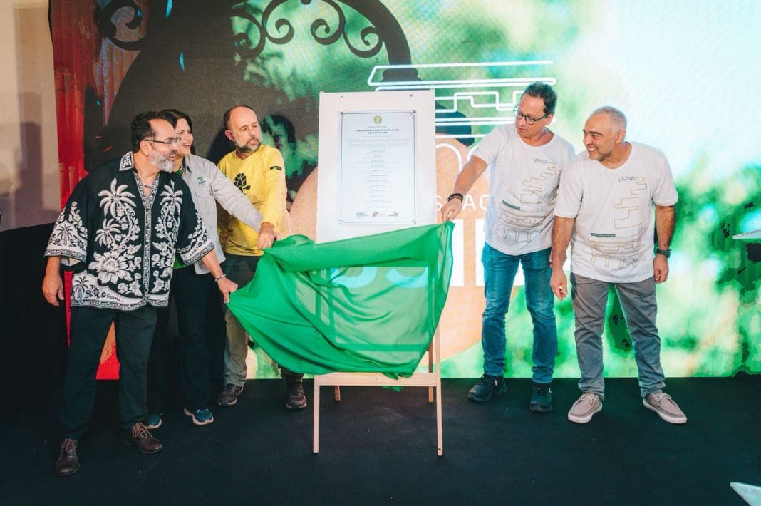 Cerimônia marca a entrega do Espaço Usina, novo atrativo histórico e turístico de Foz do Iguaçu - Crédito: Cerimônia marca a entrega do Espaço Usina, novo atrativo histórico e turístico de Foz do Iguaçu.