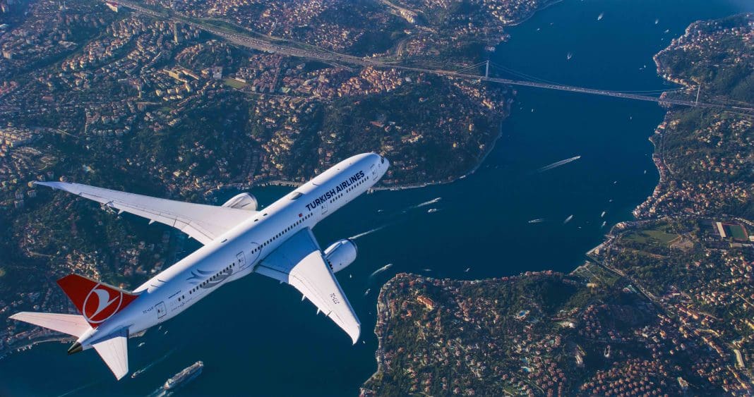 Turkish Airlines transportou 7,3 milhões de passageiros em dezembro de 2025 - Crédito: divulgação