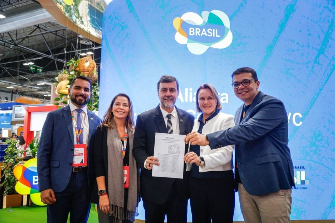 Embratur e CVC CORP firmam parceria para ampliar promoção internacional e impulsionar a venda de destinos brasileiros - Crédito: Márcio Menasce / Embratur