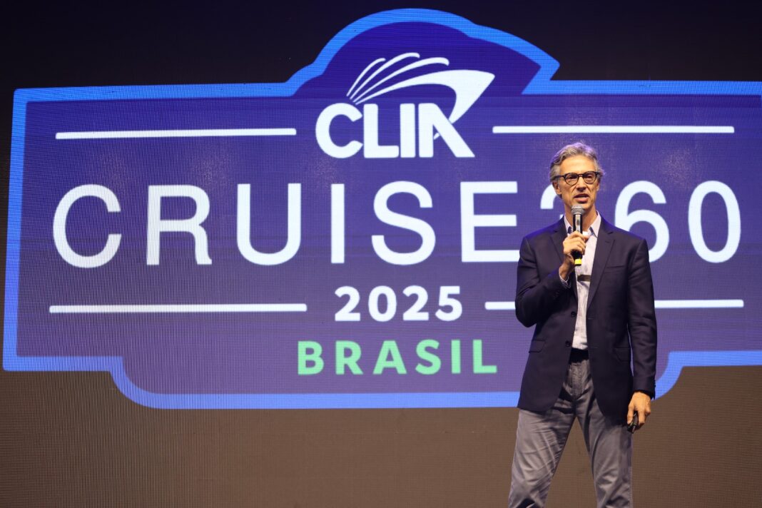 Marco Ferraz, presidente da CLIA Brasil bx cruise - Crédito: divulgação Cruise360