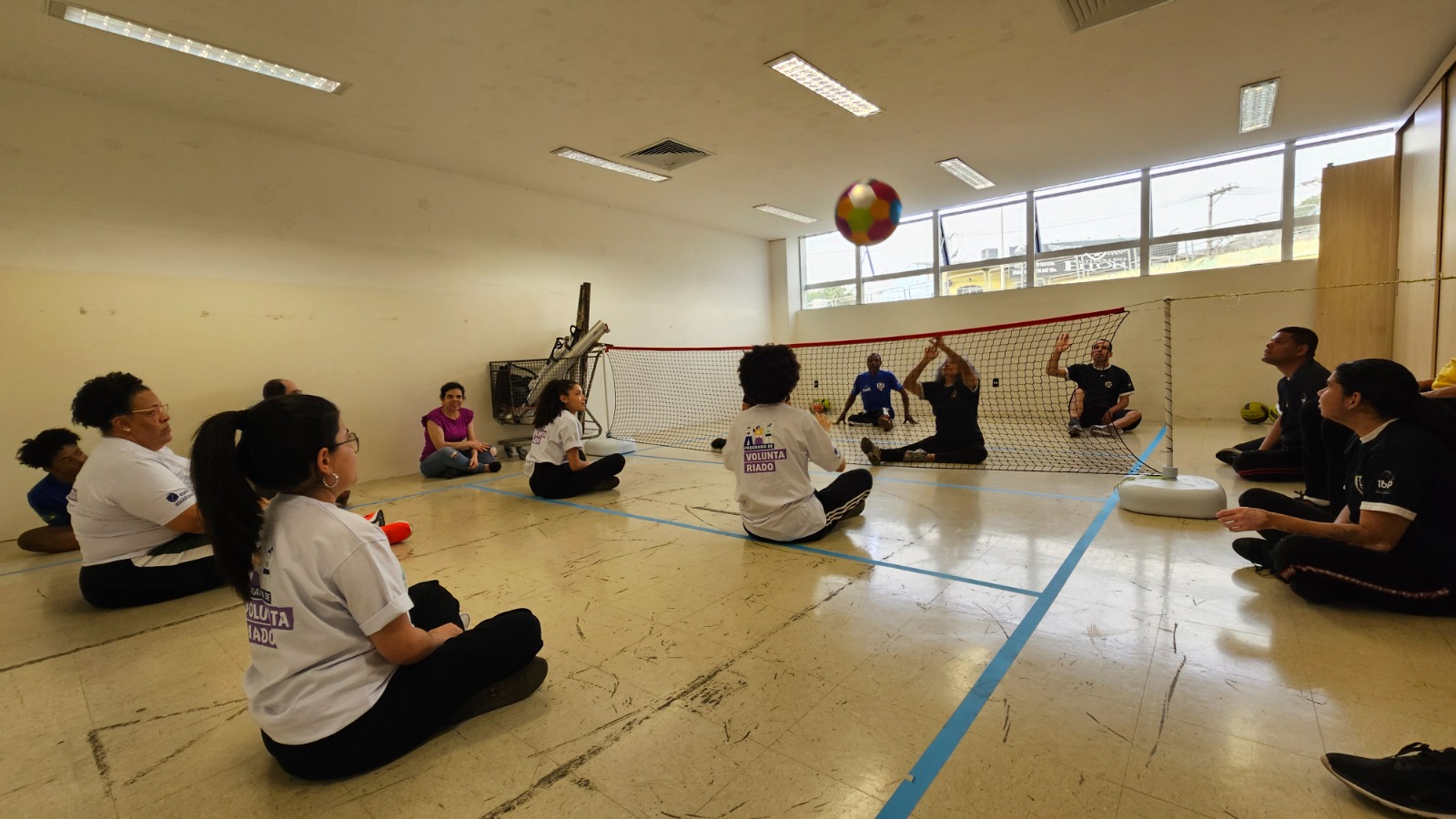 A Europ Assistance realizou uma vivência de esportes adaptados em parceria com o Instituto Barueri Paralímpico. - Crédito: Divulgação | Europ Assistance