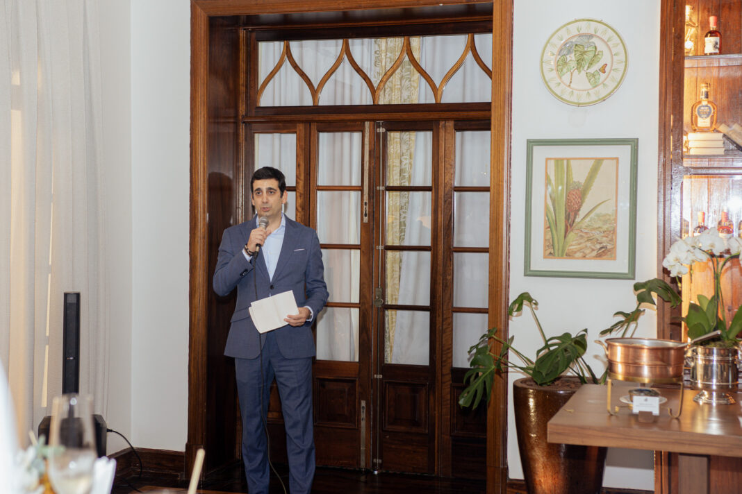 link Pedro Perestrelo, novo gerente geral do Hotel das Cataratas, durante coquetel de boas-vindas que marcou o início de uma nova fase da propriedade em Foz do Iguaçu - Crédito: divulgação
