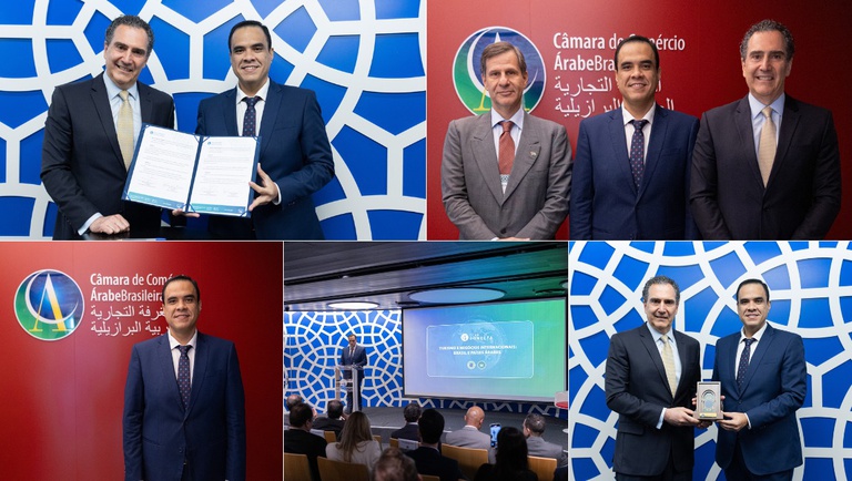 Brasil fortalece cooperação com países árabes para impulsionar turismo e atrair investimentos - Crédito: Marcelo Brammer/Câmara Árabe Brasil fortalece cooperação com países árabes para impulsionar turismo e atrair investimentos - Crédito: Marcelo Brammer/Câmara Árabe